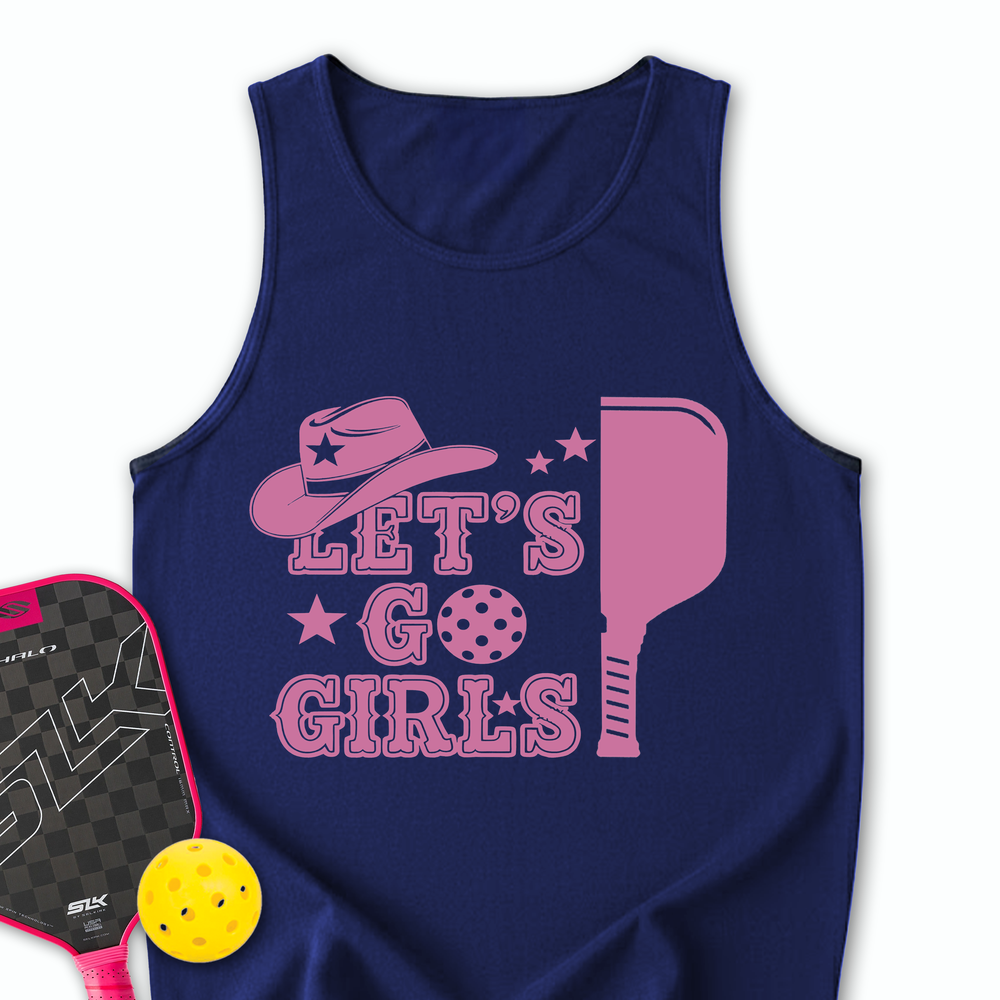 Let's Go Girls Cowboy Tank Top - Picklechillz