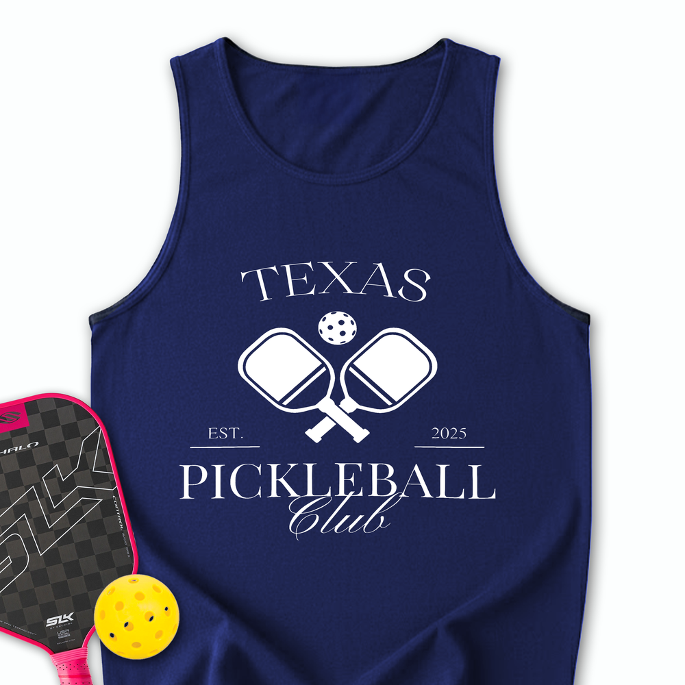 Texas Pickleball Club Tank Top - Picklechillz