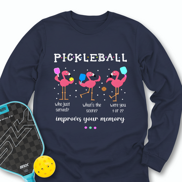 Pickleball Who Just Served? What's The Score? Long Sleeve - Picklechillz