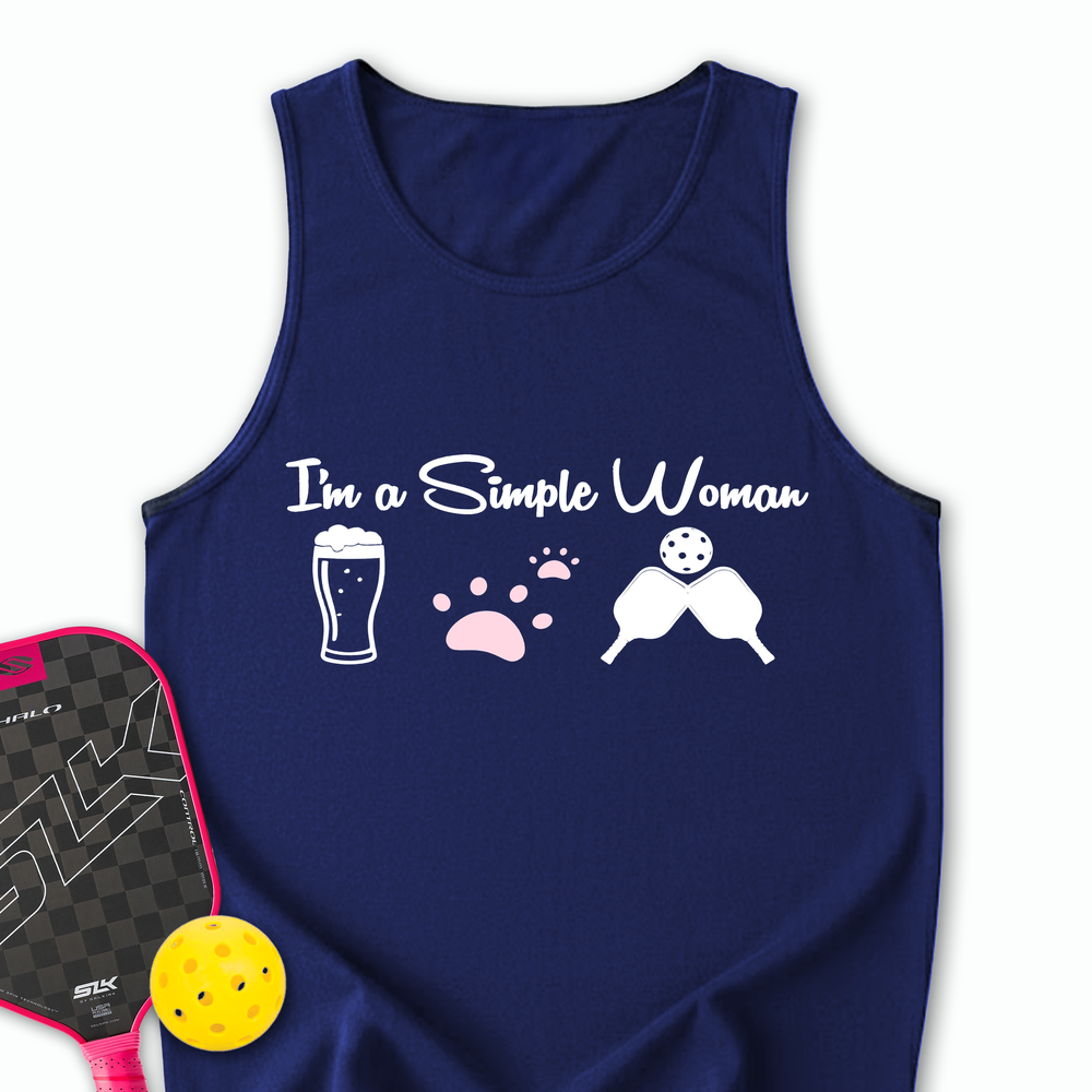 Cat Beer Pickleball Tank Top - Picklechillz