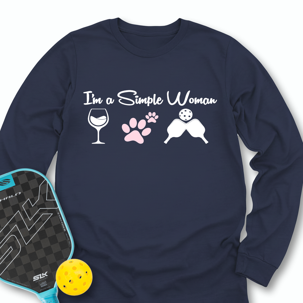 Dog Coffe Pickleball Long Sleeve - Picklechillz