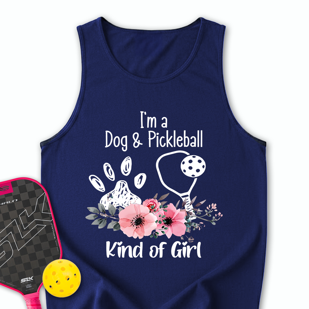 Dog Lover Pickleball Player Tank Top - Picklechillz