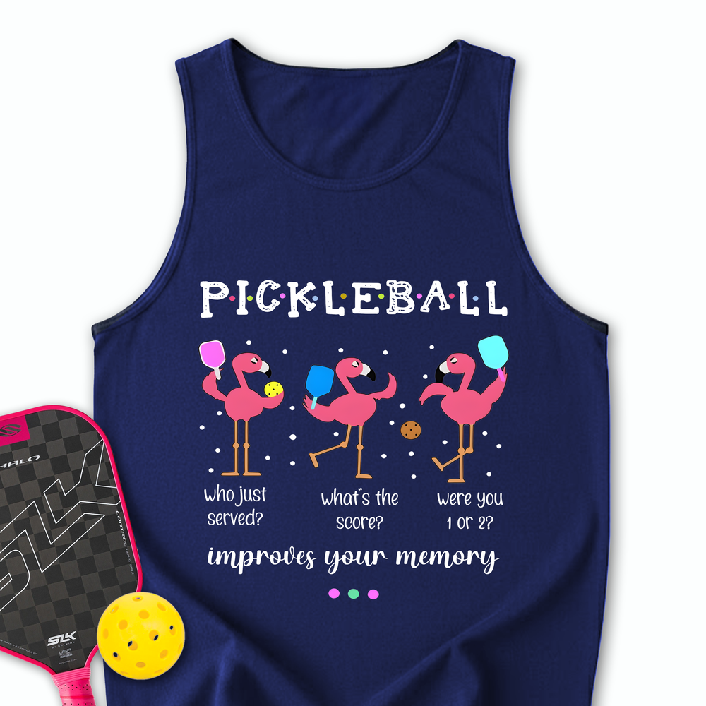 Pickleball Who Just Served? What's The Score? Tank Top - Picklechillz