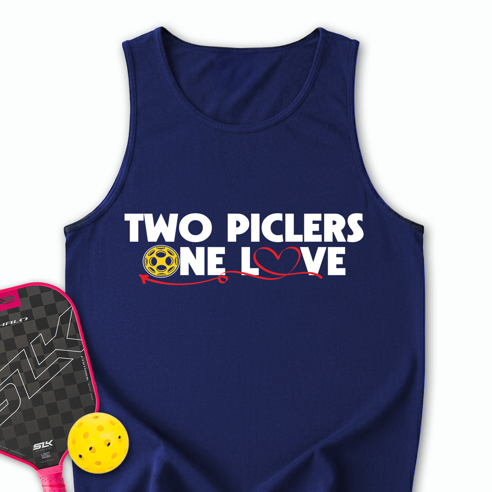 Two Picklers, One Love for Her Tank Top - Picklechillz