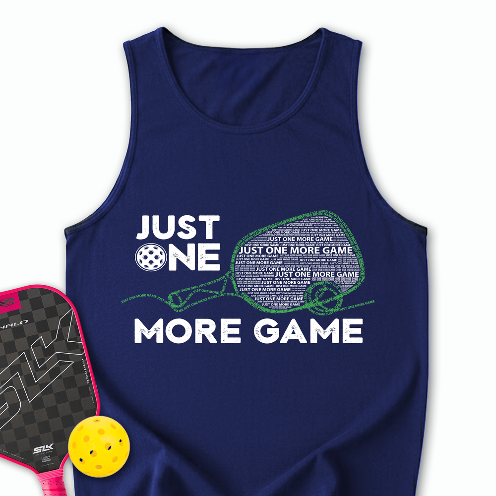 Just One More Game Quotes v1 Tank Top - Picklechillz