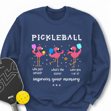 Pickleball Who Just Served? What's The Score? Sweatshirt - Picklechillz