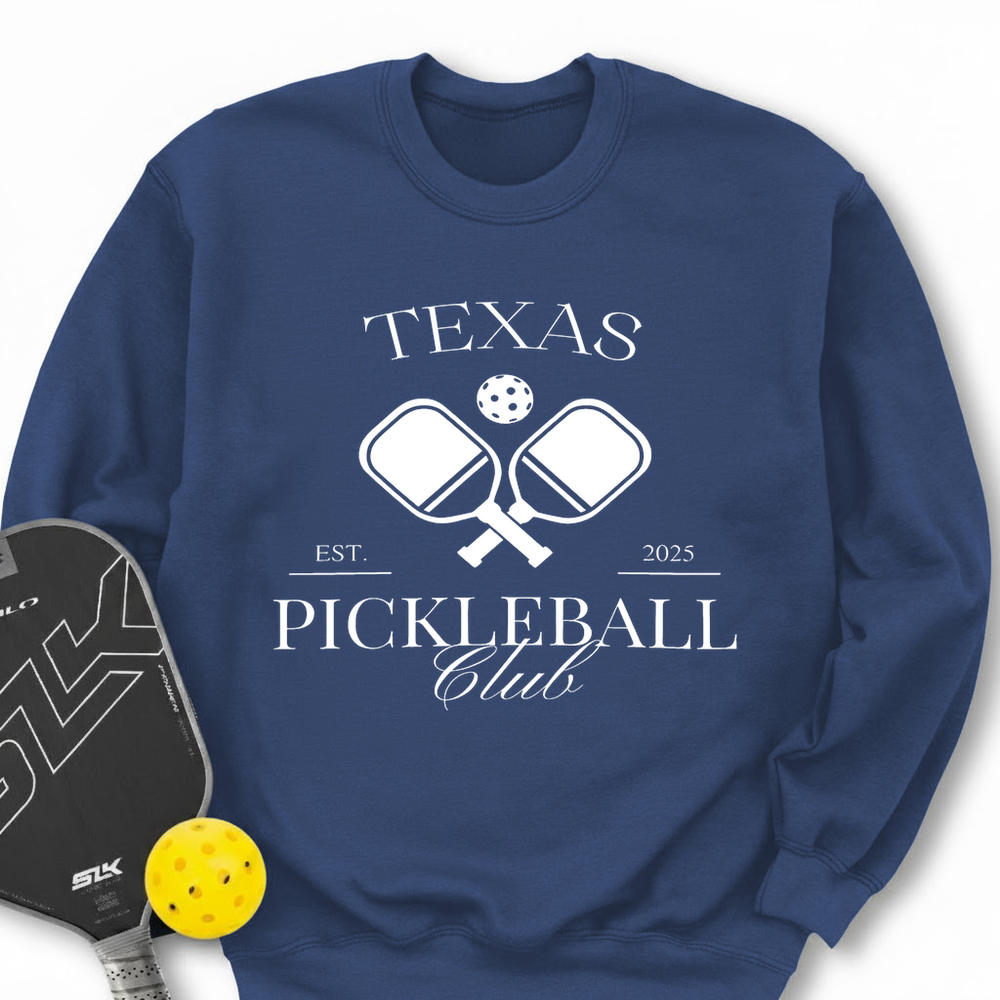 Texas Pickleball Club Sweatshirt - Picklechillz