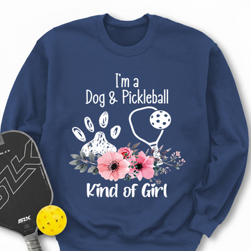 Dog Lover Pickleball Player Sweatshirt - Picklechillz
