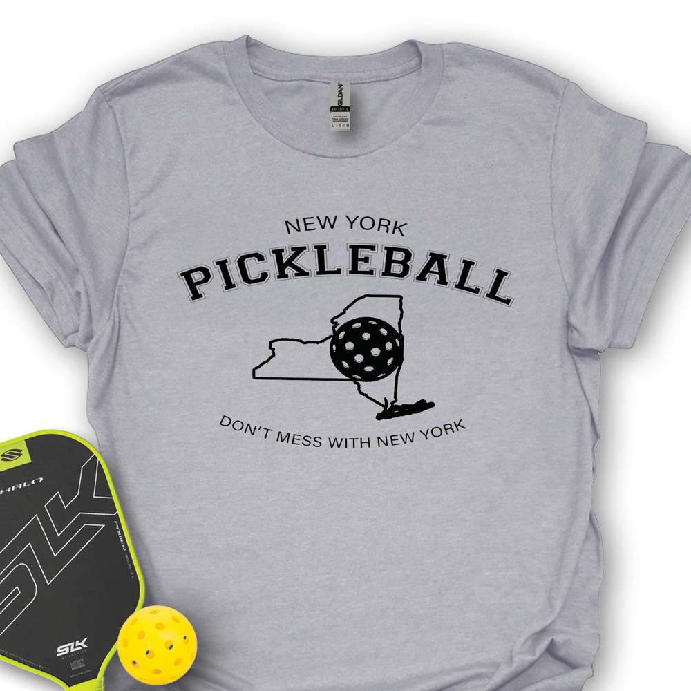 Don't Mess With New York Pickleball Unisex T-Shirt - Picklechillz