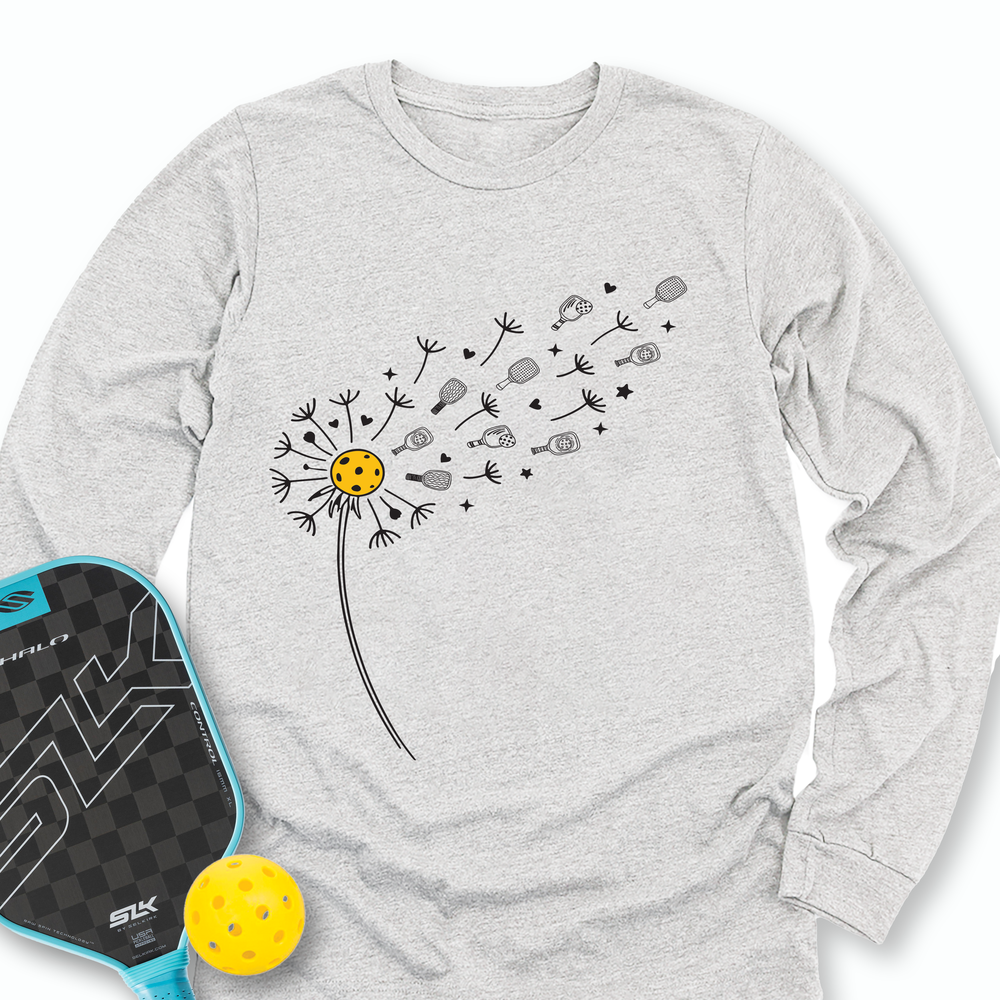 Pickleball Dandelion Long Sleeve - Picklechillz