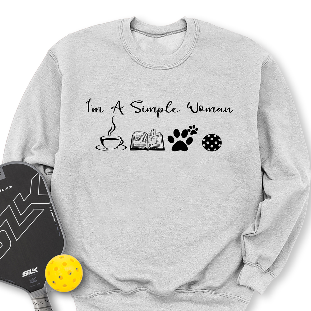 Pickleball Woman Sweatshirt - Picklechillz