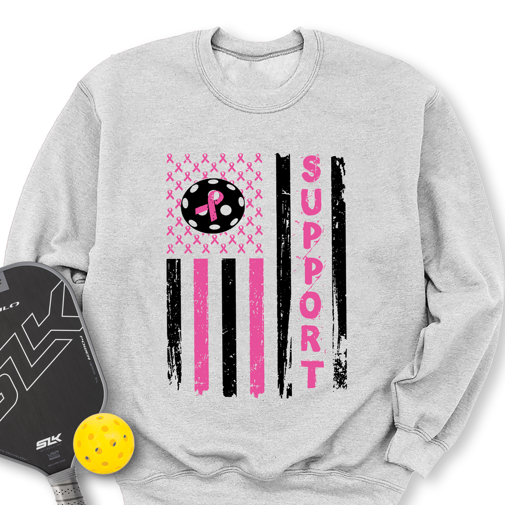 Breast Cancer Pickleball Sweatshirt - Picklechillz