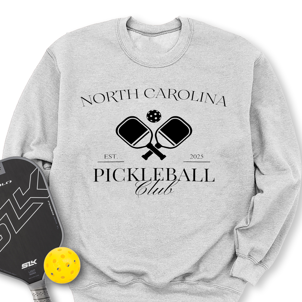 North Carolina Pickleball Club Sweatshirt - Picklechillz