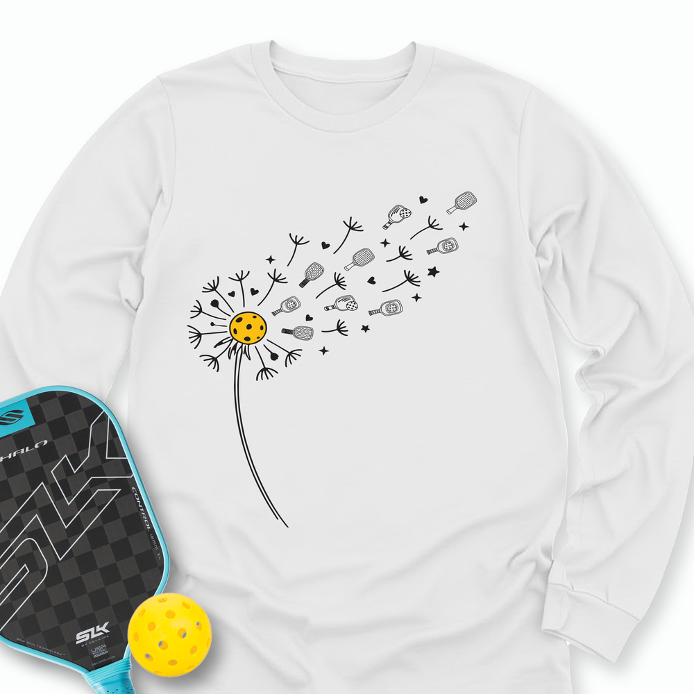 Pickleball Dandelion Long Sleeve - Picklechillz