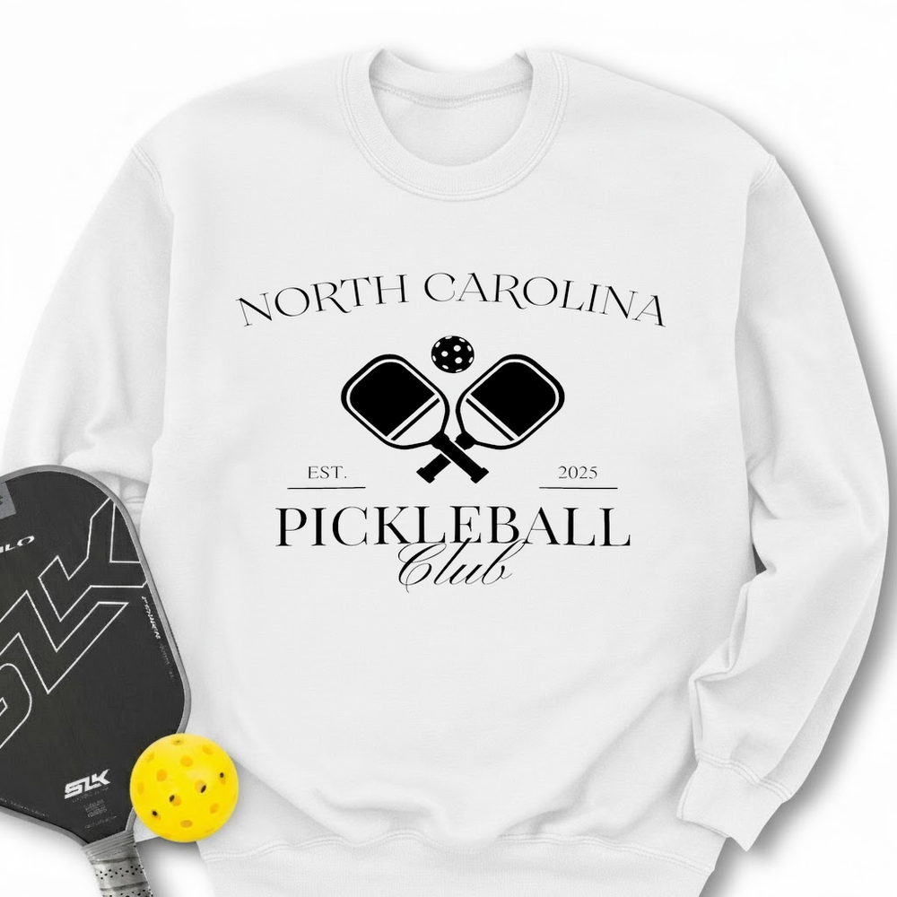 North Carolina Pickleball Club Sweatshirt - Picklechillz