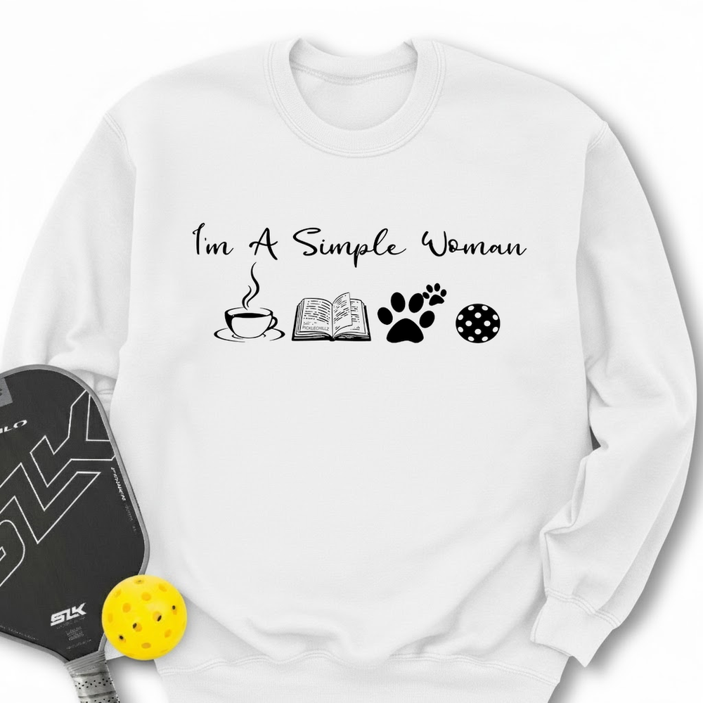 Pickleball Woman Sweatshirt - Picklechillz