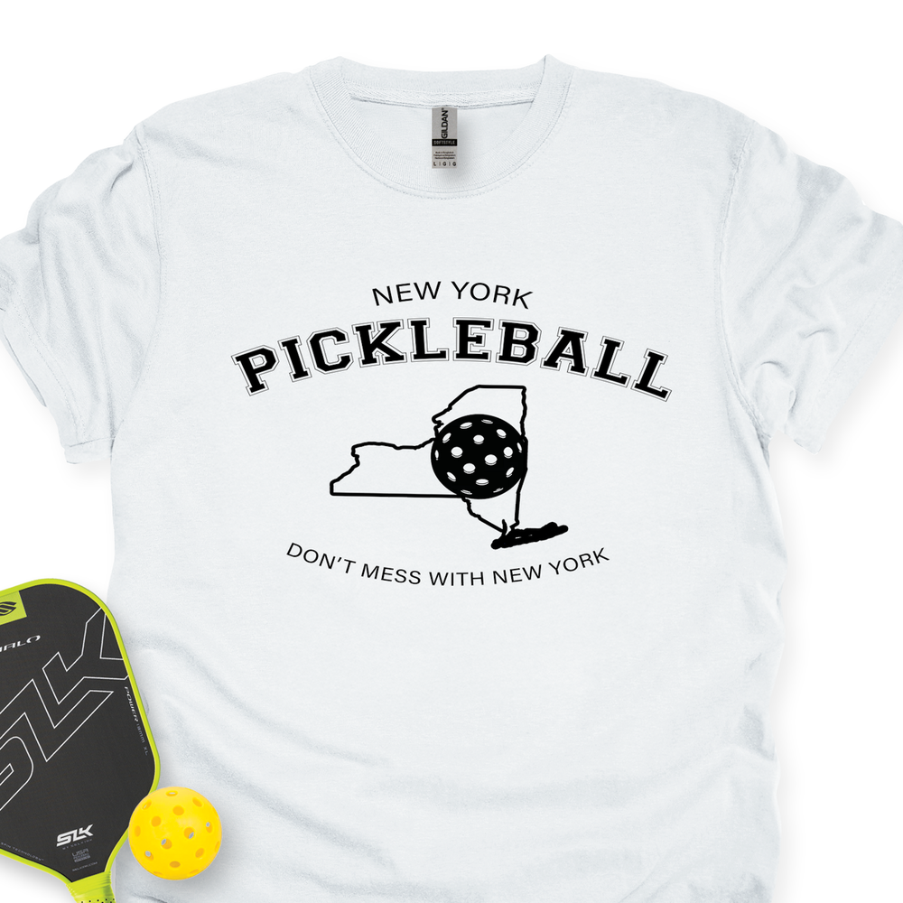 Don't Mess With New York Pickleball Unisex T-Shirt - Picklechillz