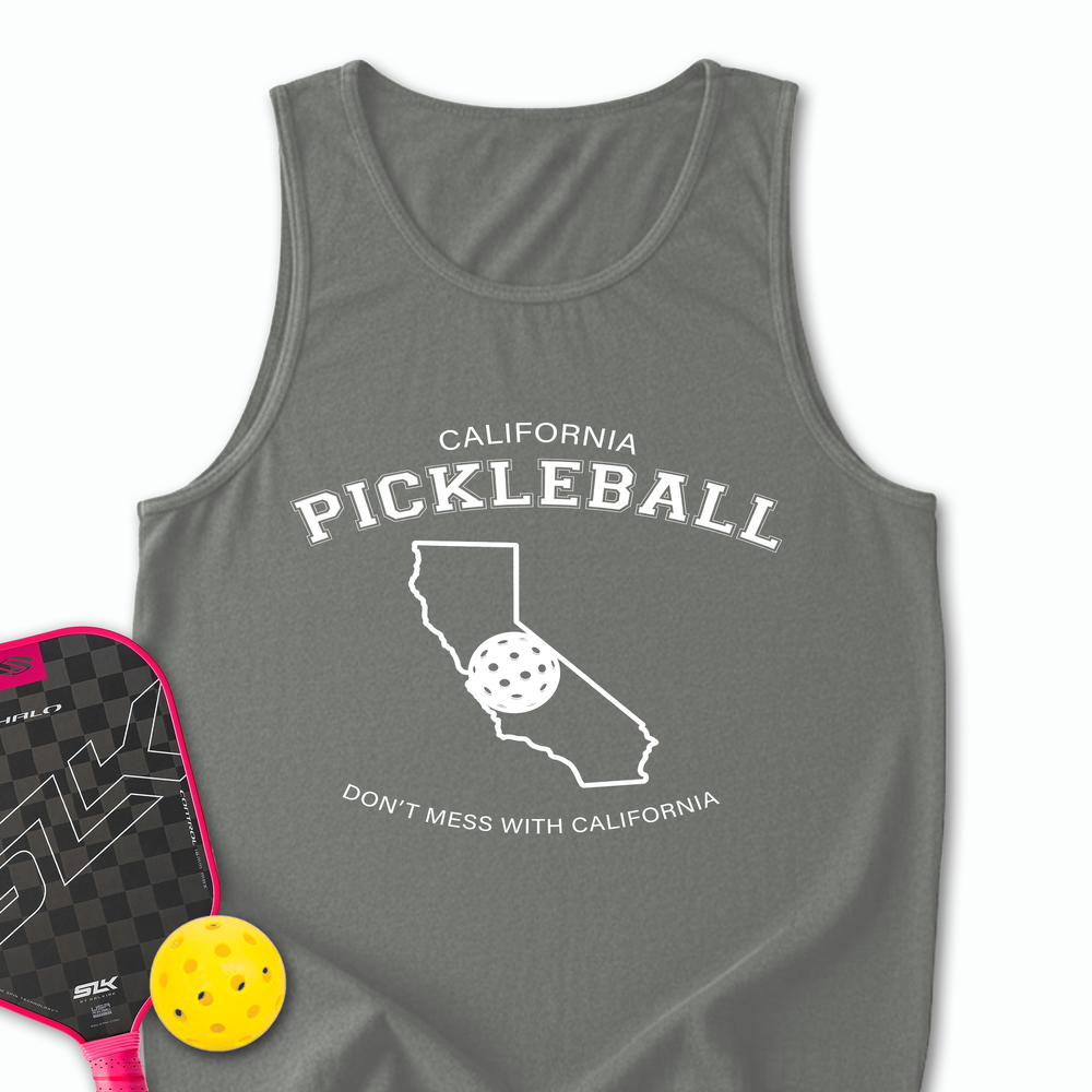 Don't Mess With California Pickleball Tank Top - Picklechillz