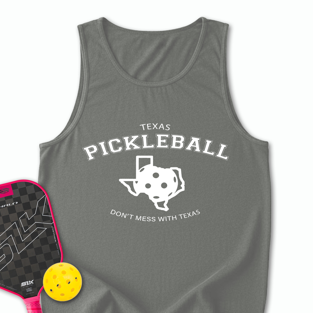 Don't Mess With Texas Pickleball Tank Top - Picklechillz