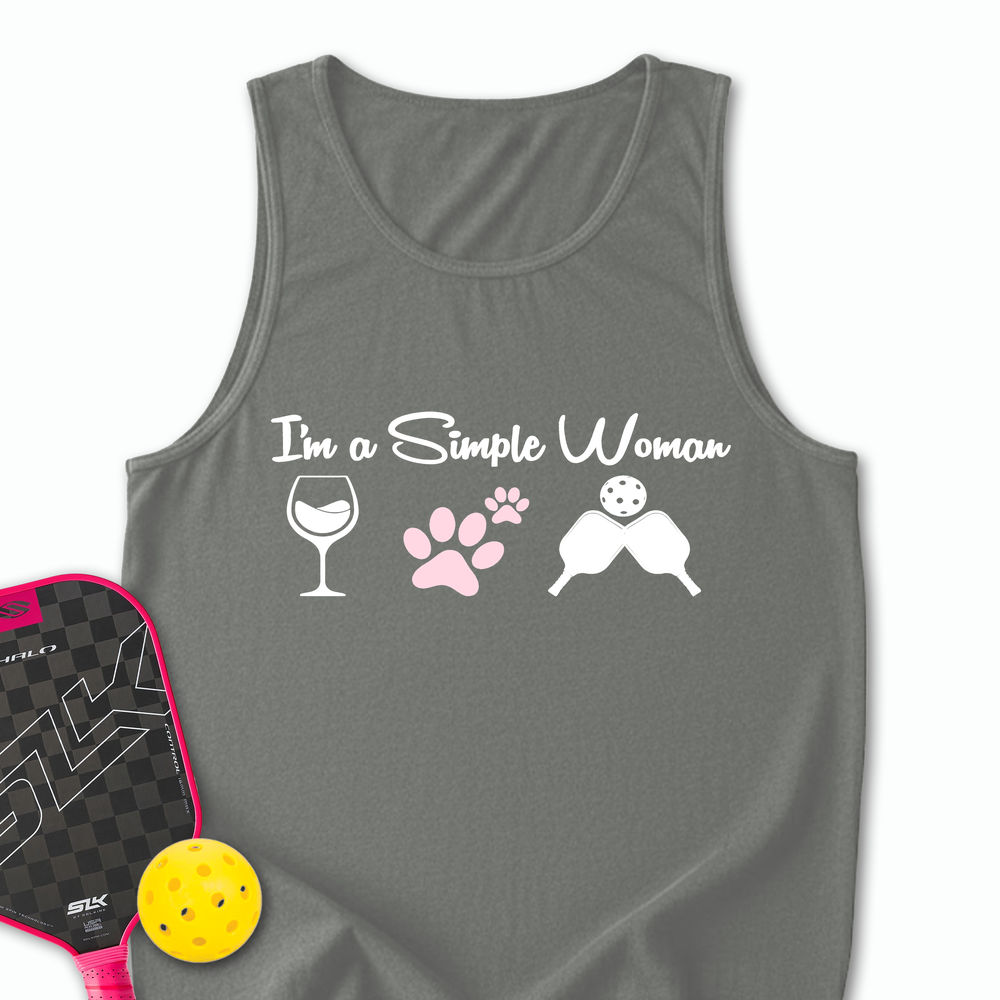 Dog Coffe Pickleball Tank Top - Picklechillz