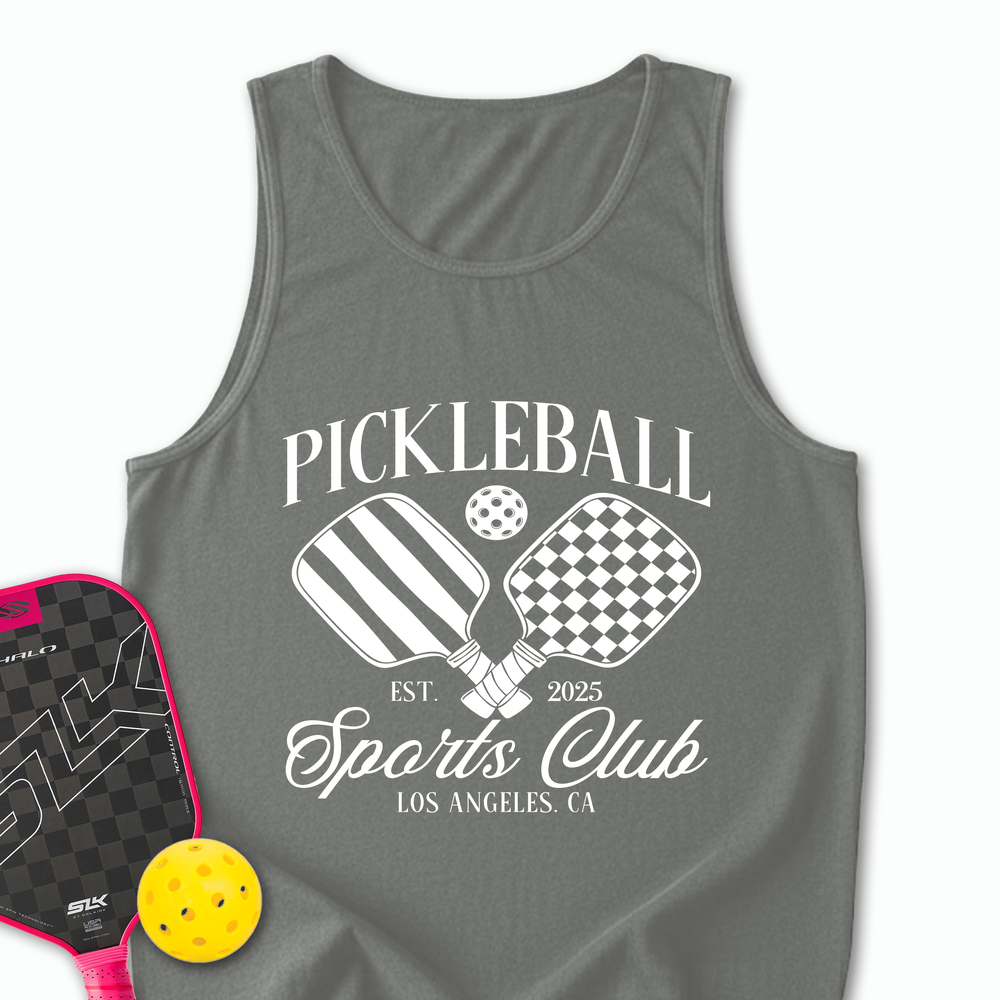 Custom Pickleball Social Club Tank Top - Picklechillz