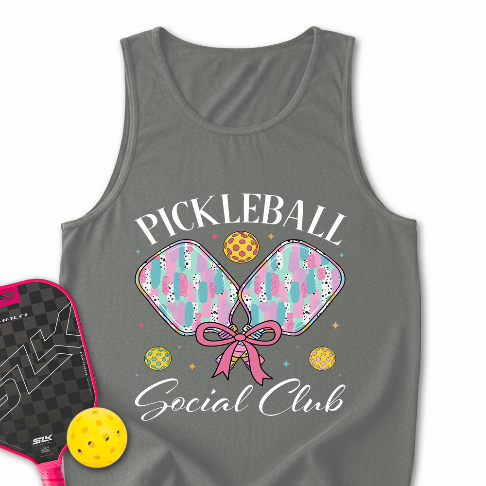Pickleball Social Club Graphic Tank Top - Picklechillz