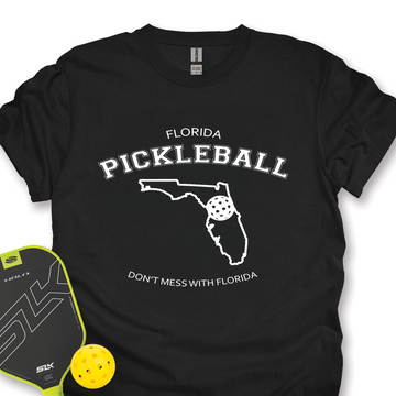 Don't Mess With Florida Pickleball Unisex T-Shirt - Picklechillz