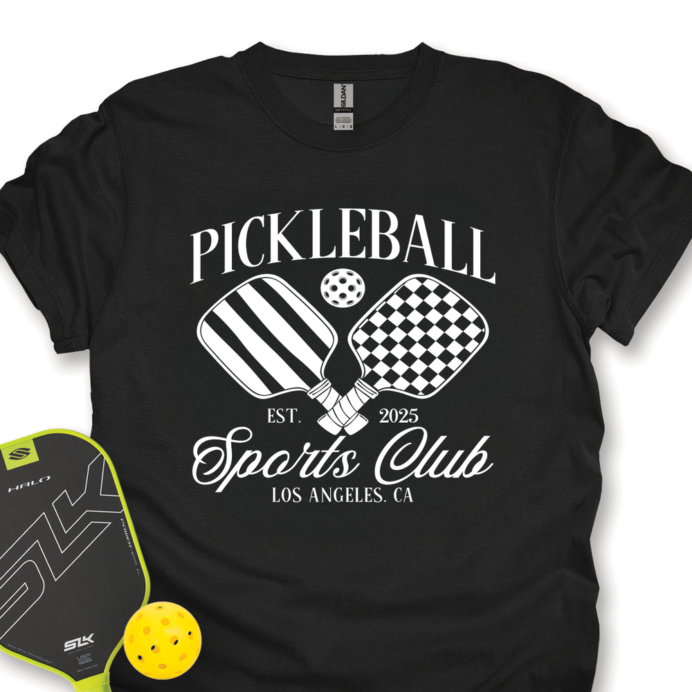 Custom Pickleball Social Club Unisex T-Shirt - Picklechillz