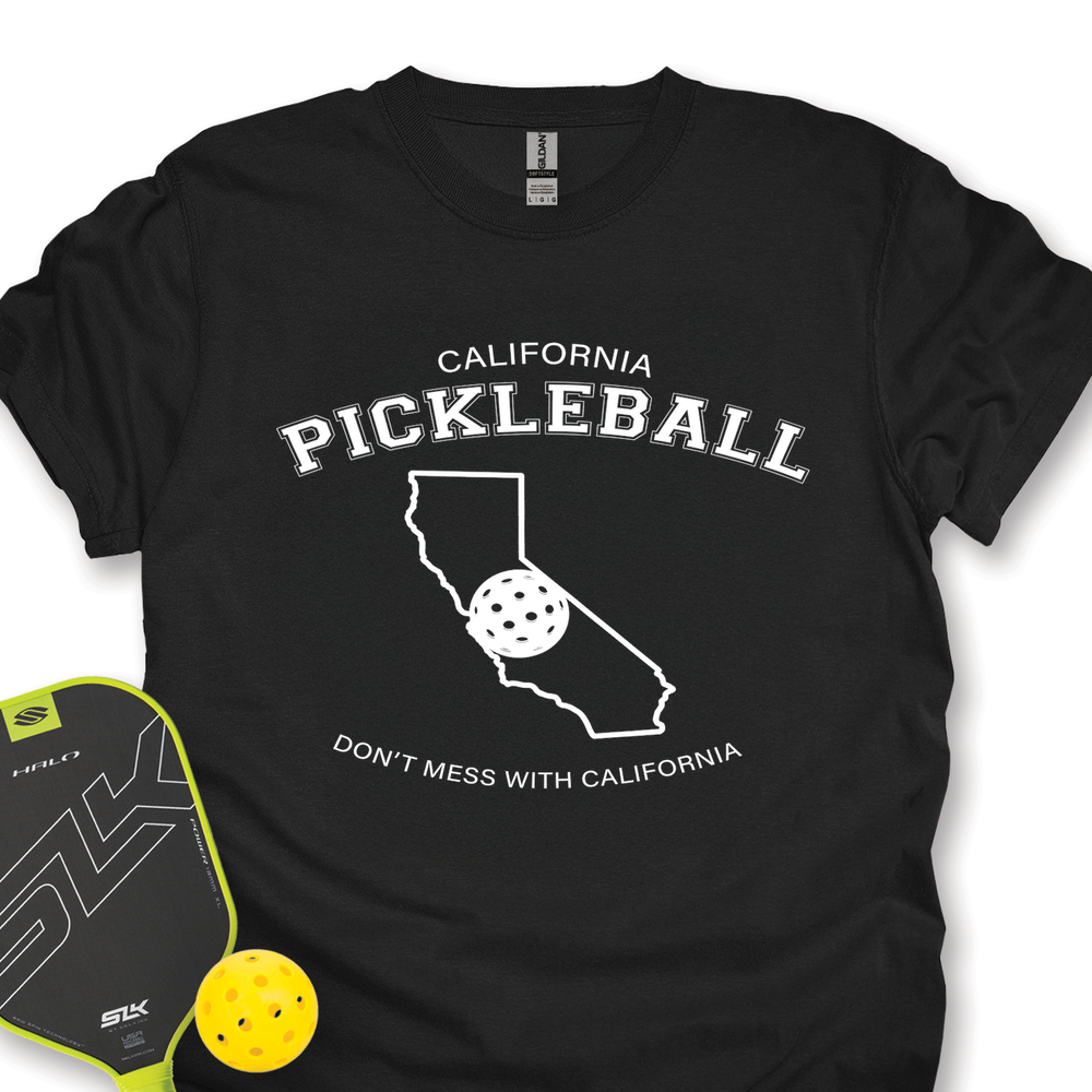 Don't Mess With California Pickleball Unisex T-Shirt - Picklechillz