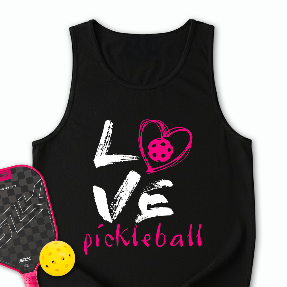 I Love Pickleball Tank Top - Picklechillz