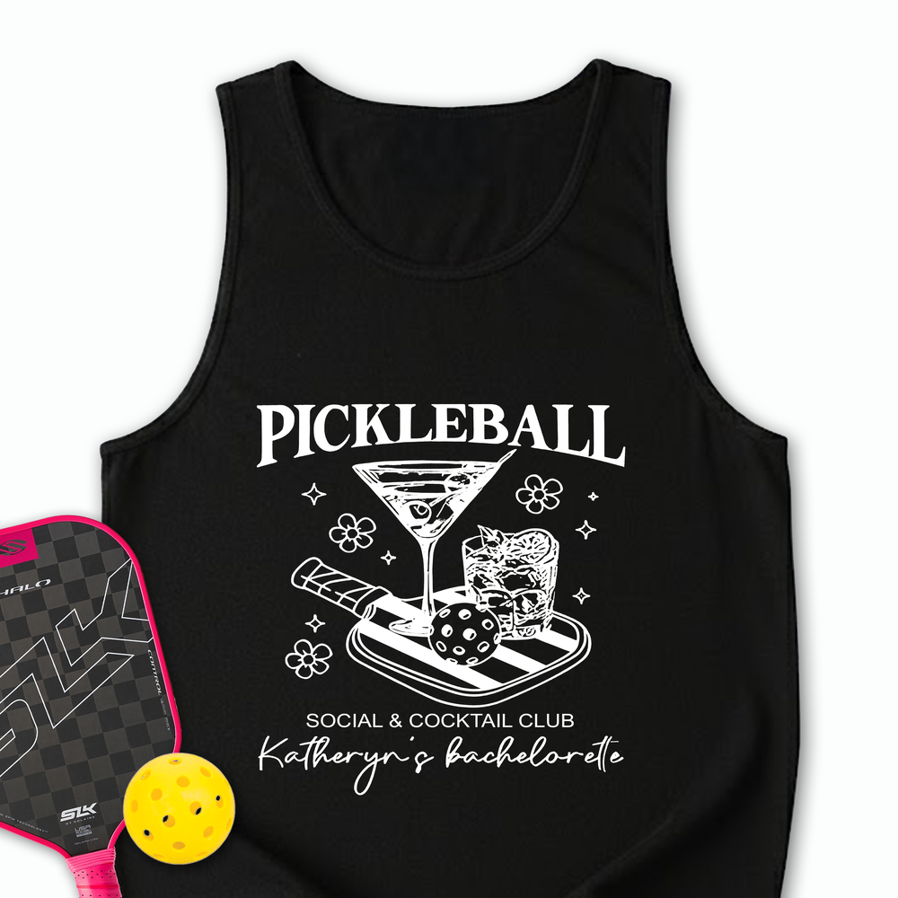 Pickleball Bachelorette Tank Top - Picklechillz