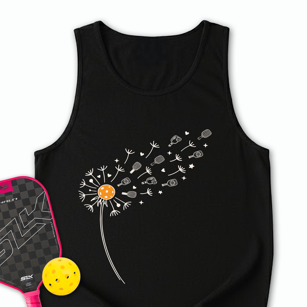 Pickleball Dandelion Tank Top - Picklechillz
