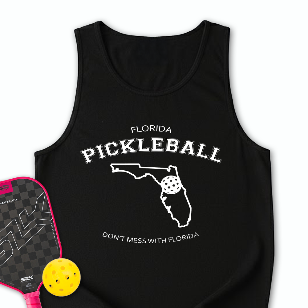 Don't Mess With Florida Pickleball Tank Top - Picklechillz