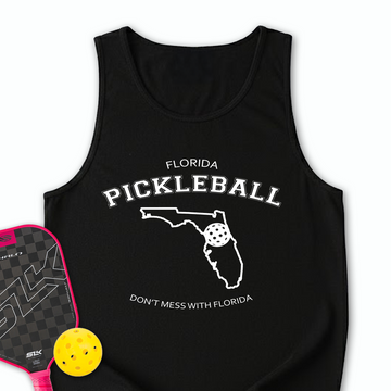 Don't Mess With Florida Pickleball Tank Top - Picklechillz