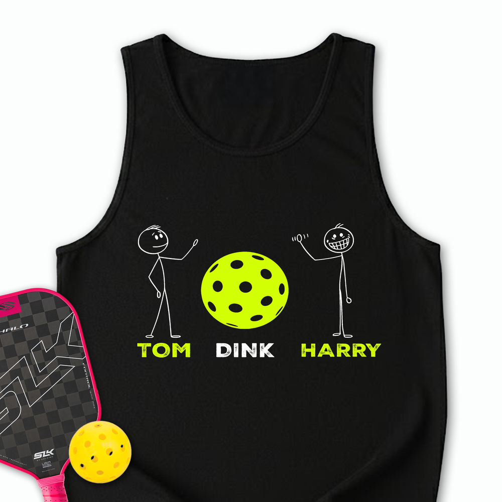 Pickleball - Tom Dink and Harry Tank Top - Picklechillz