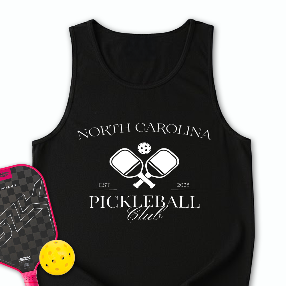 North Carolina Pickleball Club Tank Top - Picklechillz