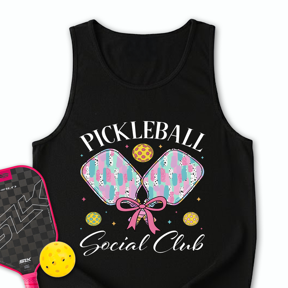 Pickleball Social Club Graphic Tank Top - Picklechillz
