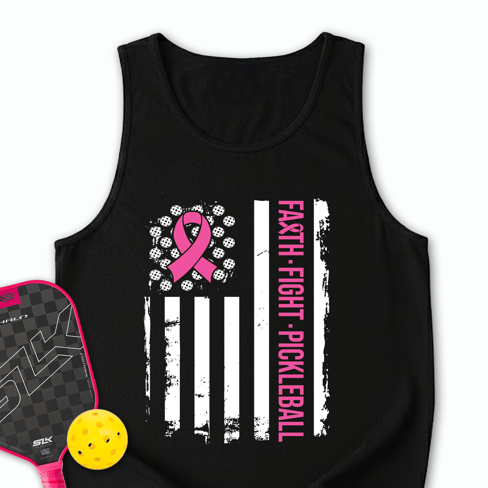 Faith, Fight, Pickleball Tank Top - Picklechillz
