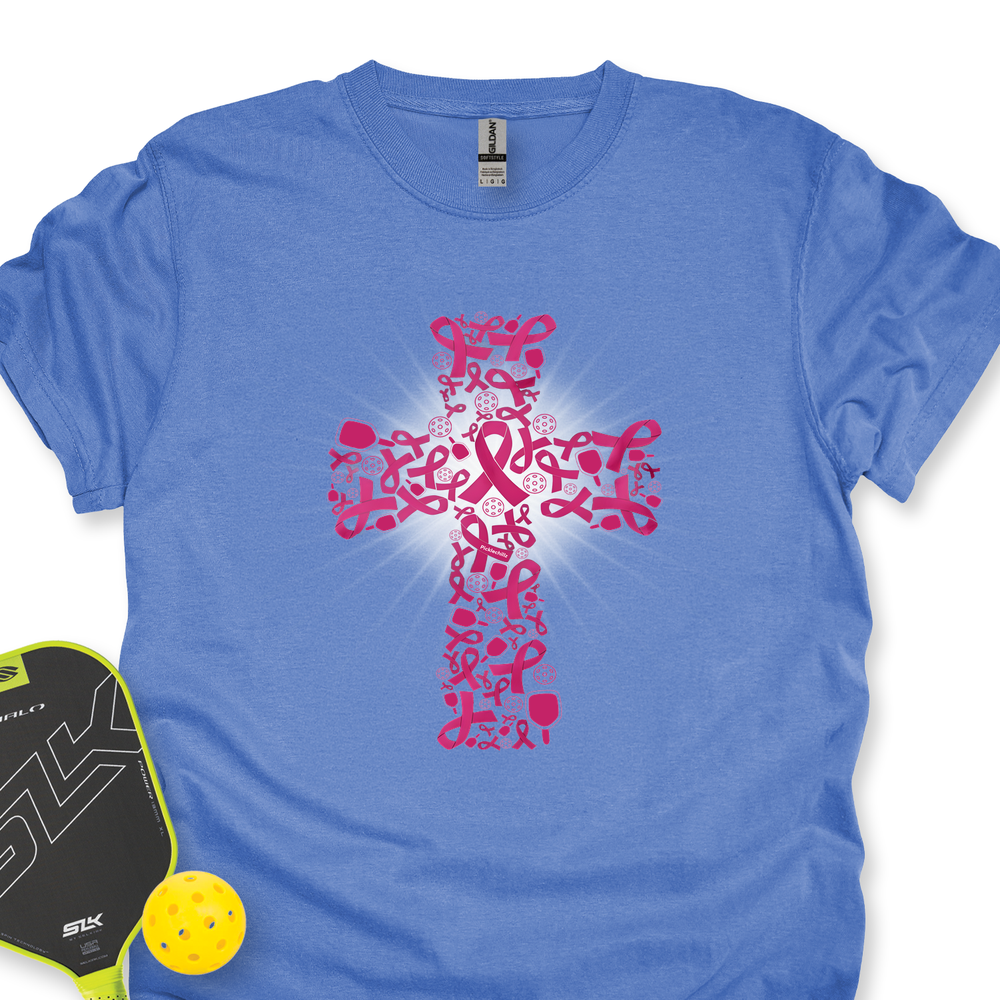 Breast Cancer Warrior Pickleball V2 Unisex T-Shirt - Picklechillz