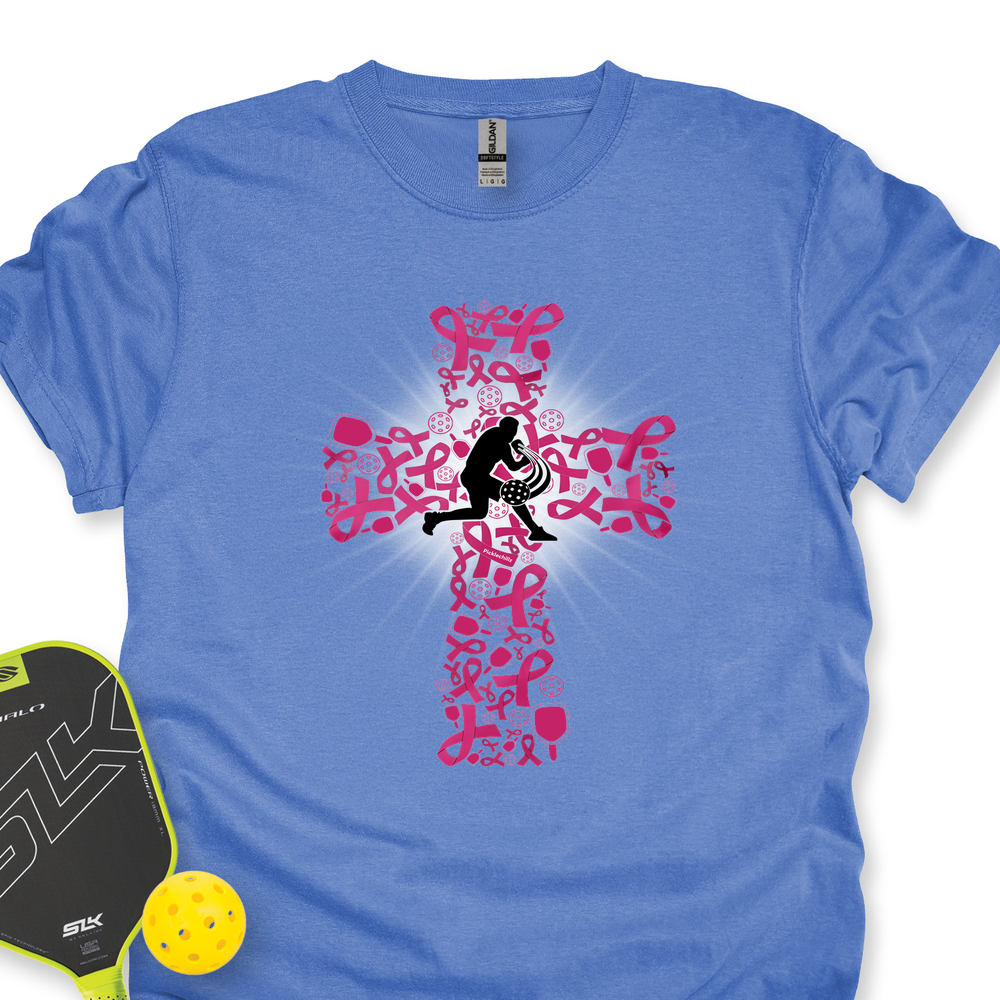 Breast Cancer Warrior Pickleball V1 Unisex T-Shirt - Picklechillz