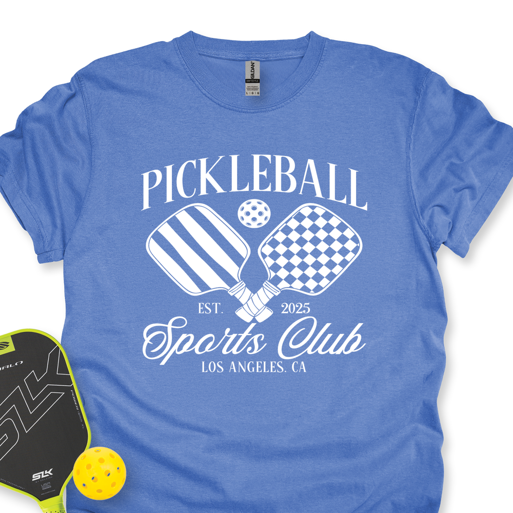 Custom Pickleball Social Club Unisex T-Shirt - Picklechillz