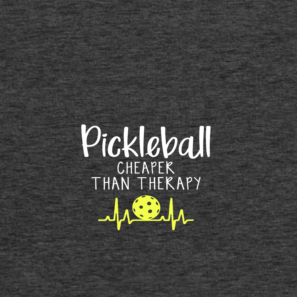 Pickleball Cheaper Than Therapy Tank Top - Picklechillz