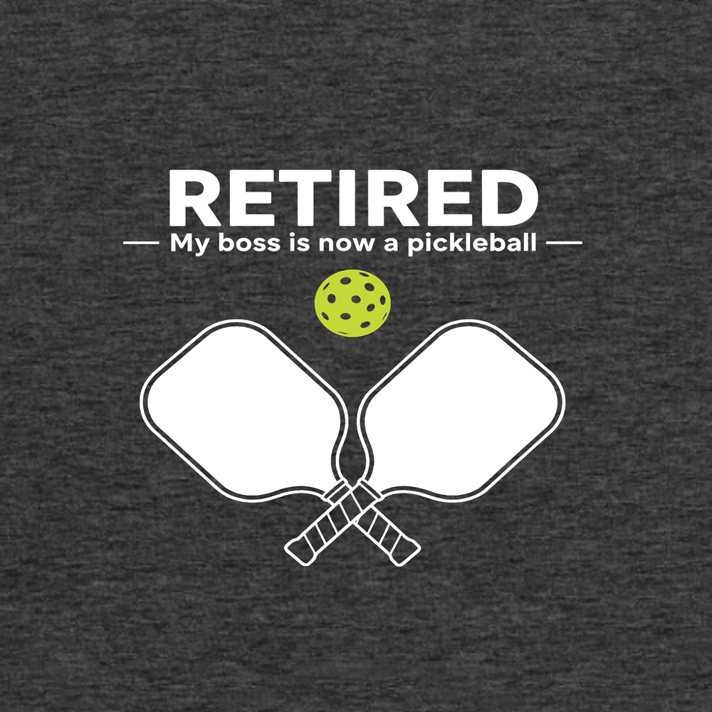 Retired - My Boss Is Now A Pickleball Tank Top - Picklechillz