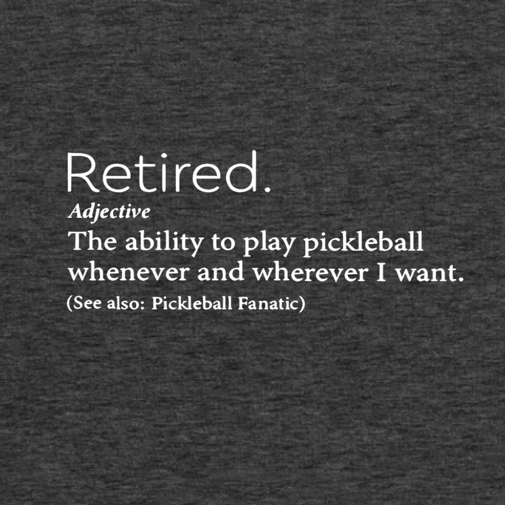 Funny Retirement Definition Tank Top - Picklechillz