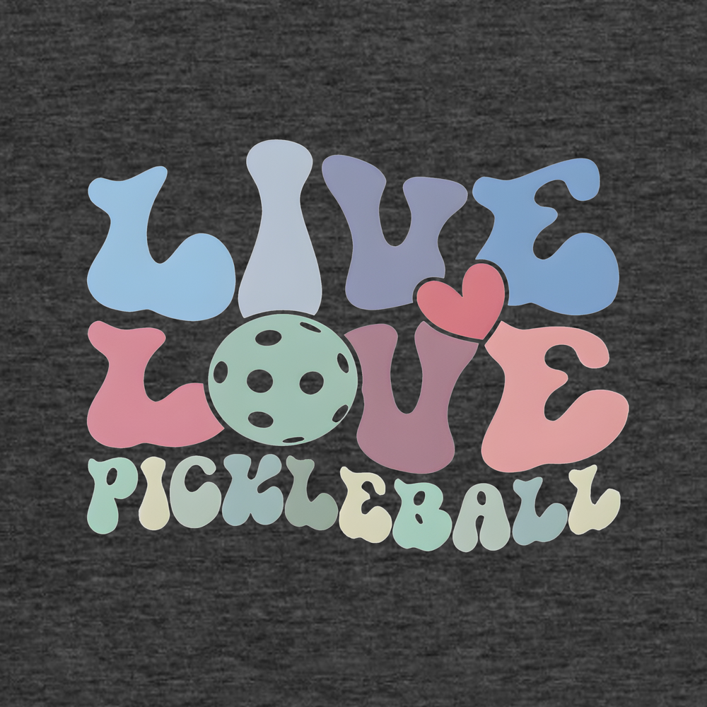 Live Love Pickleball Player Cute Tank Top - Picklechillz