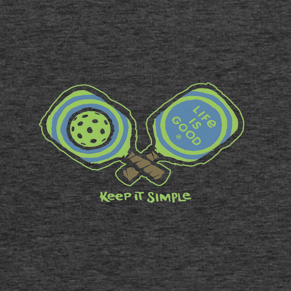 Pickleball Keep It Simple Life Is Good Tank Top - Picklechillz