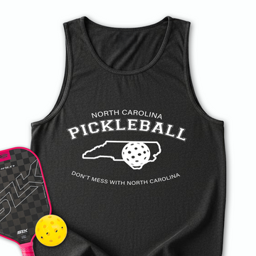 Don't Mess With North Carolina Pickleball Tank Top - Picklechillz