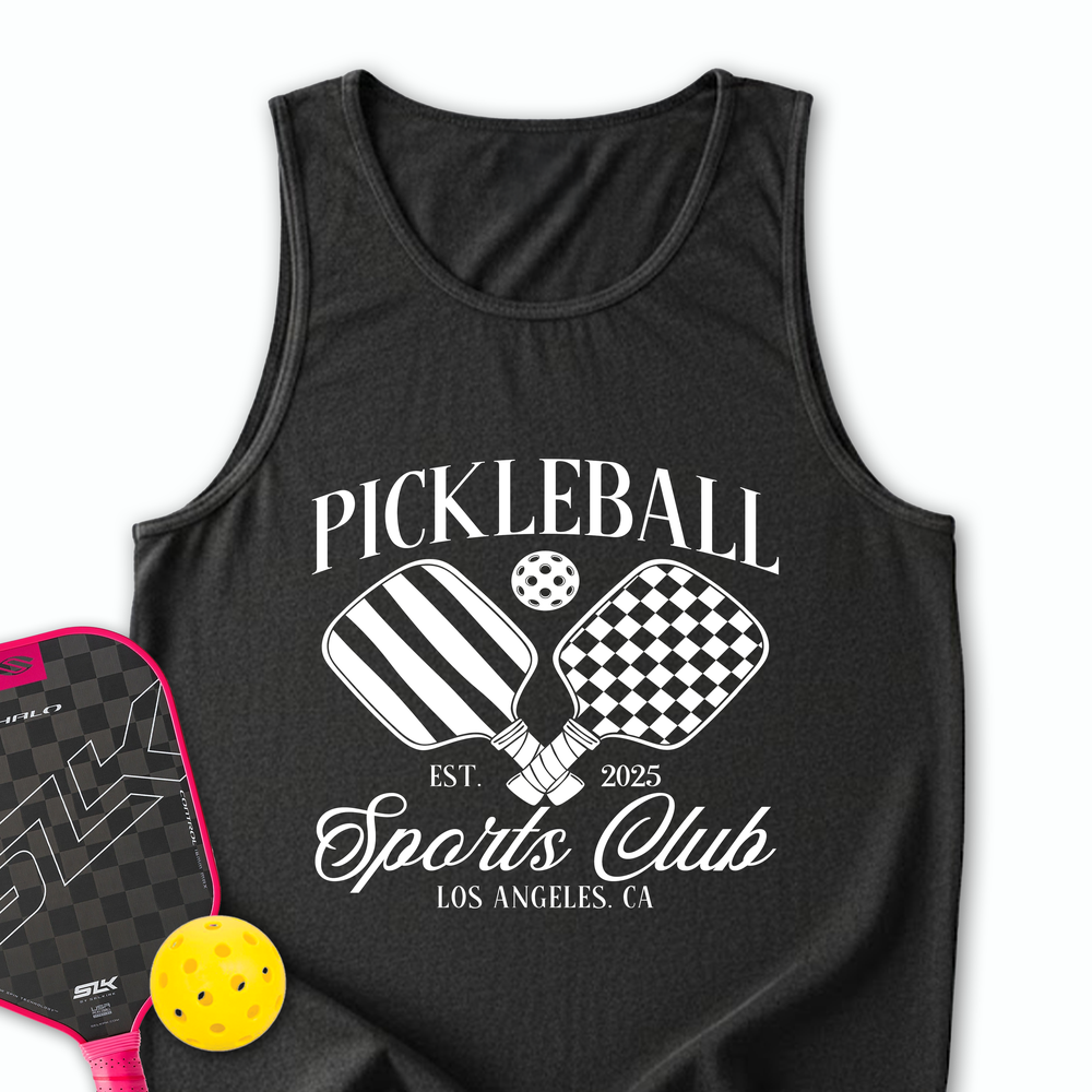 Custom Pickleball Social Club Tank Top - Picklechillz