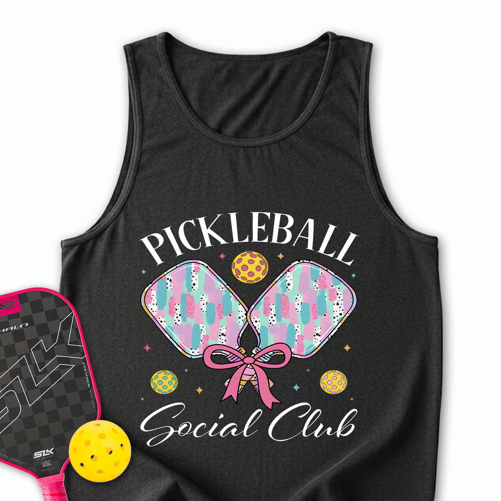 Pickleball Social Club Graphic Tank Top - Picklechillz