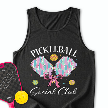 Pickleball Social Club Graphic Tank Top - Picklechillz